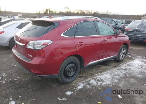 2010 Lexus Rx 350 из США, поврежденный, VIN 2T2BK1BA9AC015274